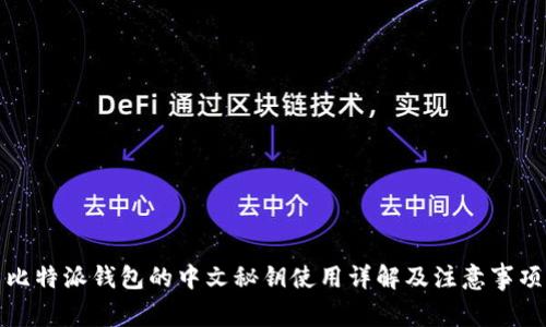 比特派钱包的中文秘钥使用详解及注意事项