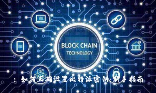 : 如何正确设置比特派密钥:新手指南