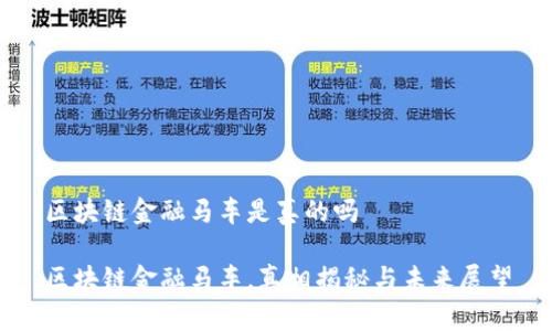 区块链金融马车是真的吗
区块链金融马车,真相揭秘与未来展望