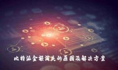 比特派金额消失的原因及解决方案