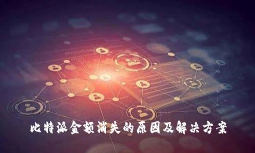 比特派金额消失的原因及解决方案