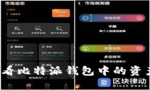 如何查看比特派钱包中的资产余额？