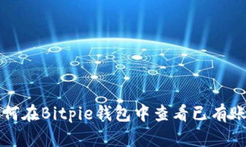 如何在Bitpie钱包中查看已有账户