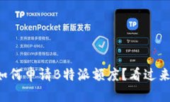 如何申请B特派额度？看过来！