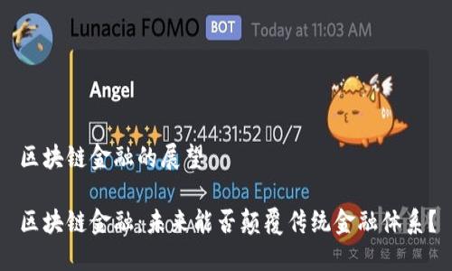 区块链金融的展望

区块链金融：未来能否颠覆传统金融体系？