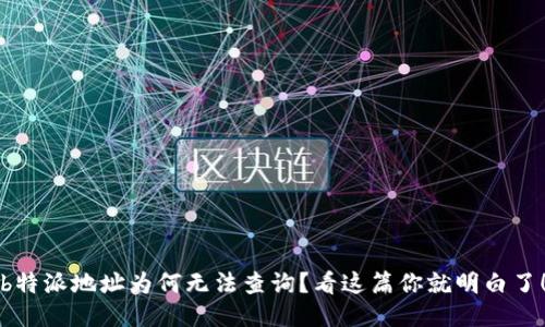 b特派地址为何无法查询？看这篇你就明白了！