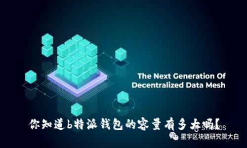 你知道b特派钱包的容量有多大吗？