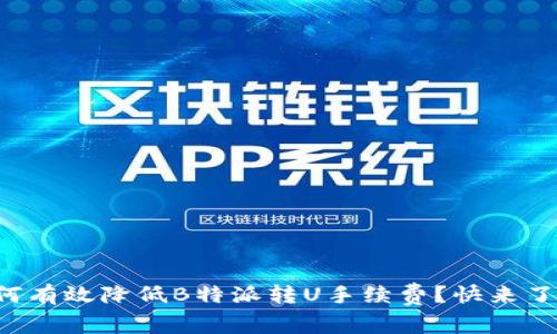 如何有效降低B特派转U手续费？快来了解！