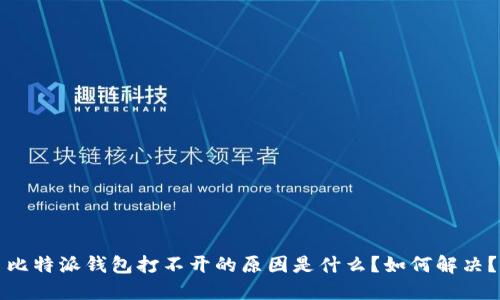 比特派钱包打不开的原因是什么？如何解决？