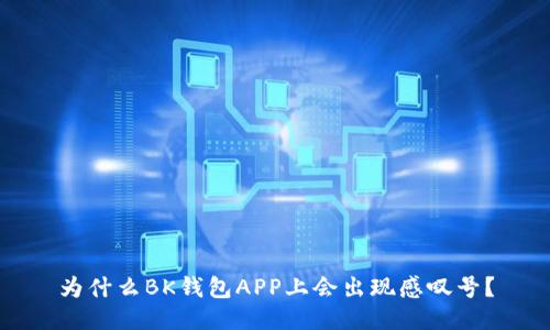 为什么BK钱包APP上会出现感叹号？