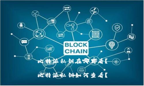 比特派私钥在哪里看？

比特派私钥如何查看？