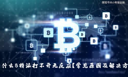 为什么B特派打不开无反应？常见原因及解决方法