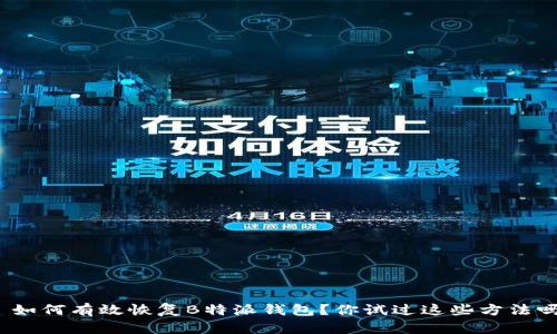 : 如何有效恢复B特派钱包？你试过这些方法吗？