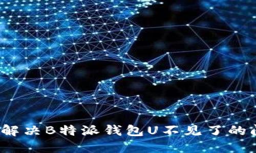 如何解决B特派钱包U不见了的问题？