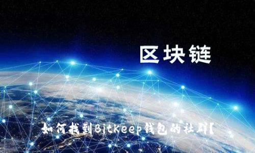 如何找到BitKeep钱包的社群？