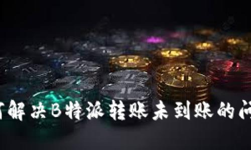 如何解决B特派转账未到账的问题？