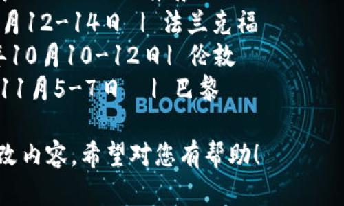 当然可以，以下是一个有关区块链金融会议汇总的示例表格，包含会议名称、日期、地点和主题等信息，您可以根据您的需求进一步修改或补充内容。

| 会议名称                     | 日期           | 地点           | 主题                                |
|---------------------------|----------------|----------------|-----------------------------------|
| 国际区块链金融峰会                 | 2024年5月10-12日 | 北京           | 区块链在金融中的应用与挑战               |
| 全球区块链技术大会                  | 2024年6月15-17日 | 旧金山         | 区块链技术的最新发展与趋势              |
| 亚洲区块链金融论坛                   | 2024年7月20日    | 新加坡         | 区块链金融创新与合规问题                |
| 亚洲数字货币峰会                   | 2024年8月5-6日   | 东京           | 数字货币的未来与市场影响                |
| 欧洲区块链投资峰会                  | 2024年9月12-14日 | 法兰克福       | 投资者如何看待区块链项目                 |
| 区块链与金融科技大会                  | 2024年10月10-12日| 伦敦           | 金融科技与区块链的交叉应用               |
| 区块链保险行业大会                   | 2024年11月5-7日  | 巴黎           | 区块链对保险行业的变革                    |

这只是一个示例，您可以根据实际情况添加更多会议或更改内容。希望对您有帮助！