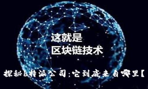 探秘b特派公司：它到底来自哪里？
